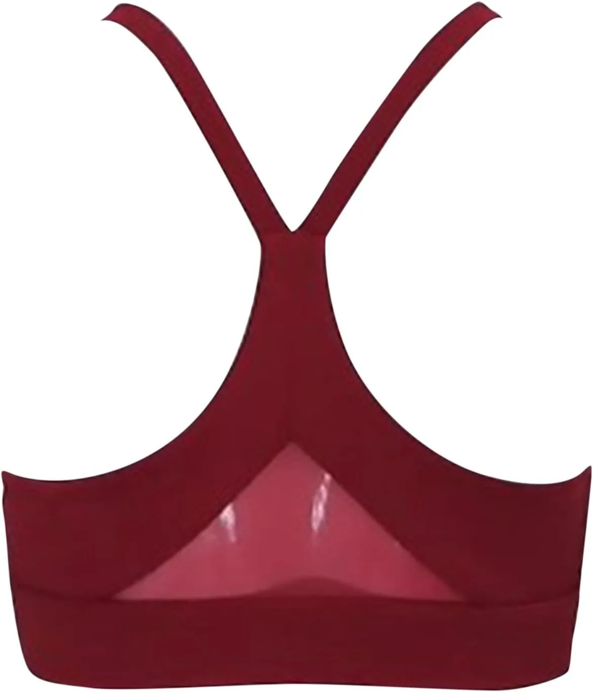 2025 Sports Bra for Women Y Back Padded Strappy Sports Bras Medium Support Workout Yoga Bra with Removable Cups