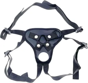 Adjustable Harness Pants Strapless Belts - Underwear with Reinforced Crotch for Men Women Couples role play (US, Alpha, One Size, Regular, Regular, Men, Black)