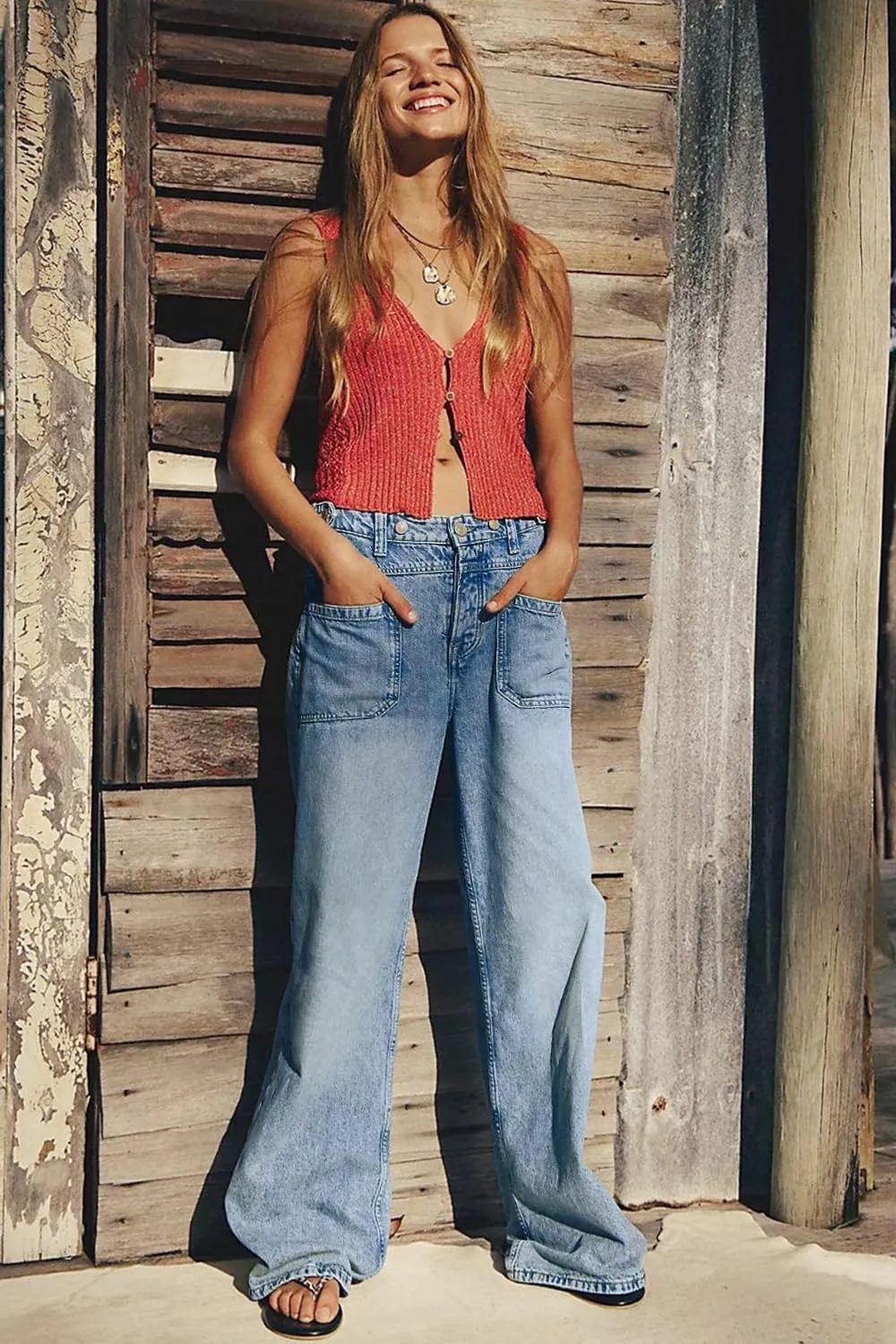 Allimy Womens Jeans High Waisted Straight Leg Baggy Boyfriend Jeans for Women Trendy 2025 Cargo Pants
