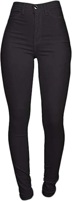 Andongnywell High Waisted Jeans for Women Fashion Denim Pants Loose Straight Skinny Jeans Straight Trousers