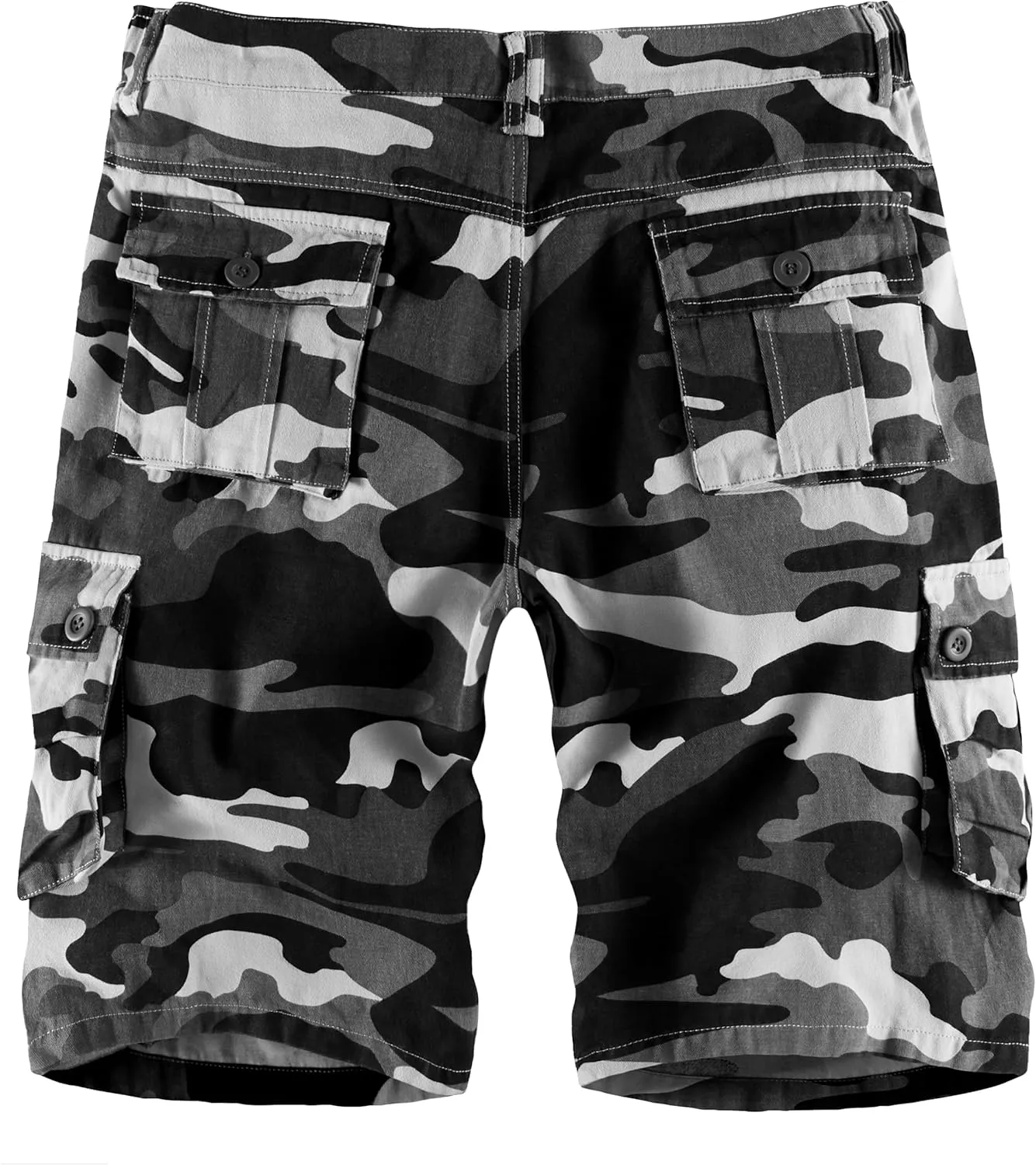 APTRO Men's Cargo Shorts Multi-Pockets Twill Camo Casual Work Shorts