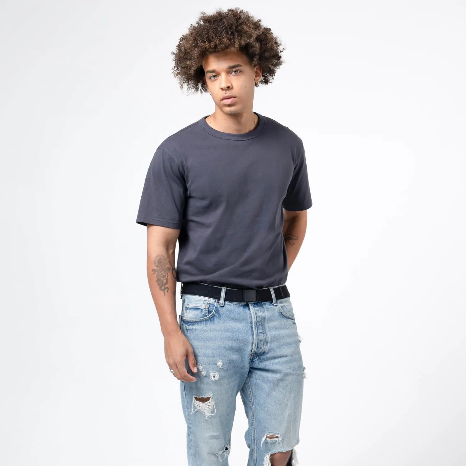 Arcade Belts A2 Unisex Adventure Belt: Heavy Duty Stretch, Metal Free Buckle