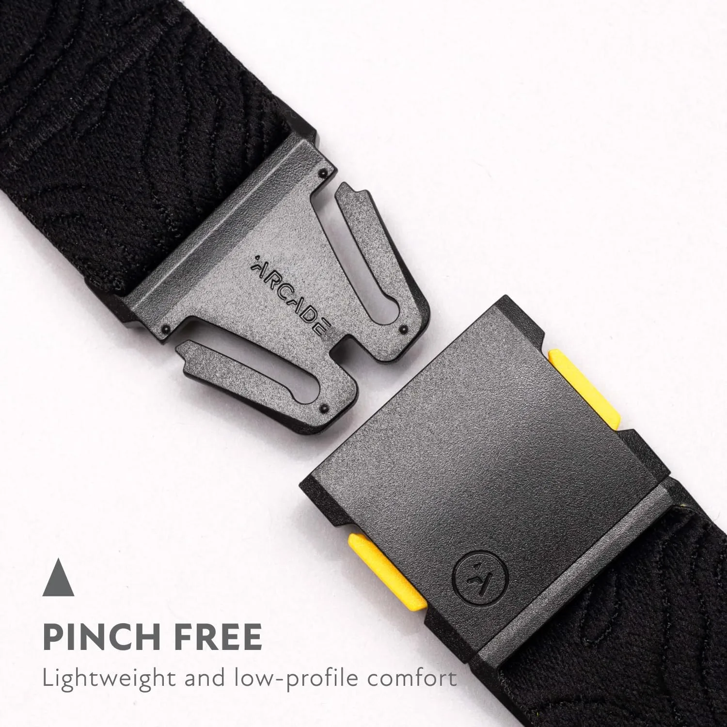 Arcade Belts A2 Unisex Adventure Belt: Heavy Duty Stretch, Metal Free Buckle