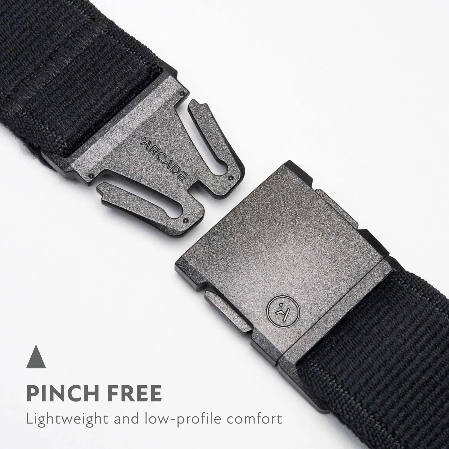 Arcade Belts A2 Unisex Adventure Belt: Heavy Duty Stretch, Metal Free Buckle