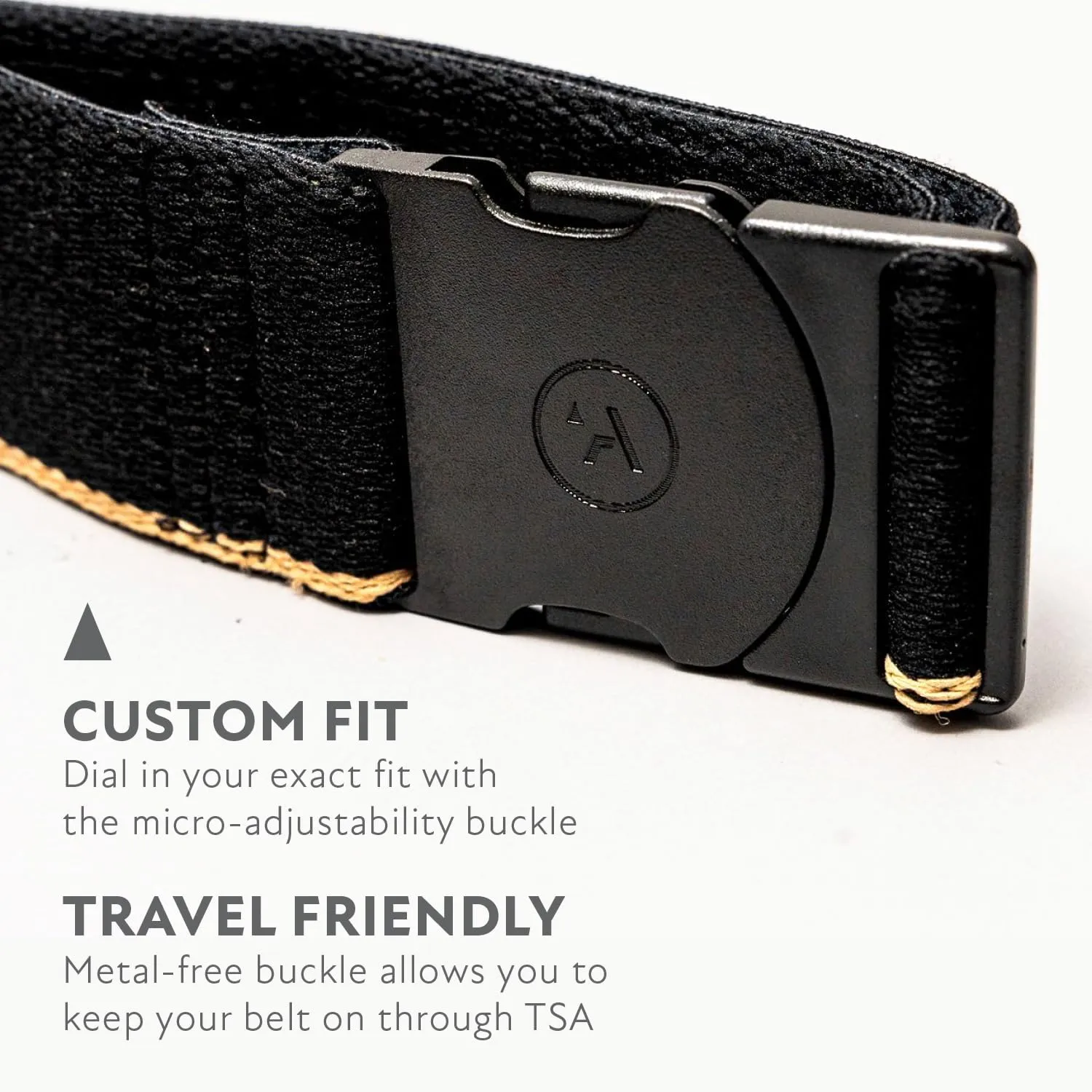 Arcade The Original Unisex Adventure Belt, Heavy Duty Elastic Webbing, Non-Metal Travel Friendly Buckle