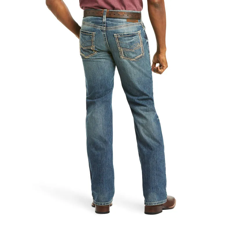 ARIAT MENS M5 SLIM STACKABLE STRAIGHT LEG JEAN (GAMBLER)