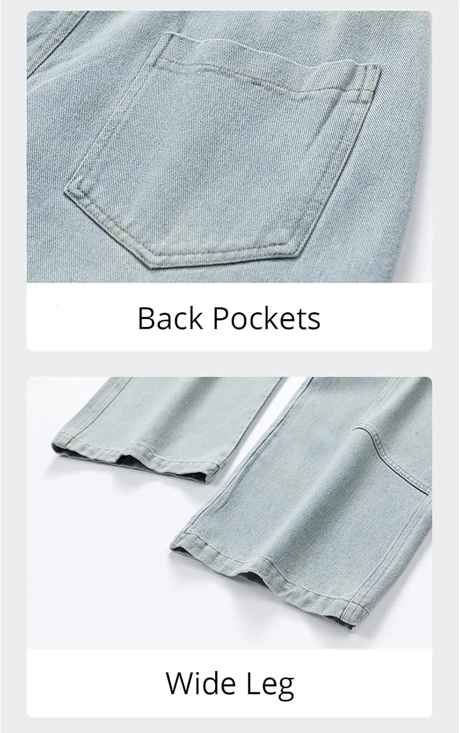 Baggy Jeans Men with Multi Pockets Loose Fit Y2K Cargo Pants Skateboard Hip Hop Jeans Streetwear