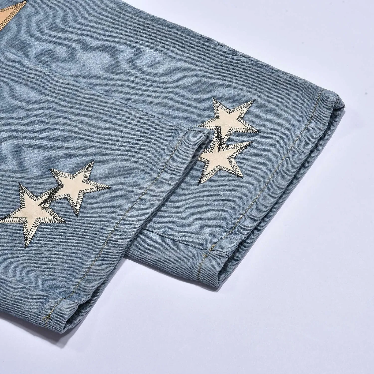 Baggy Jeans Men Y2K Relaxed Fit Fashion Aesthetic Hip Hop Streetwear Wide Leg Loose Denim Pants Trendy Comfy Vintage Trousers