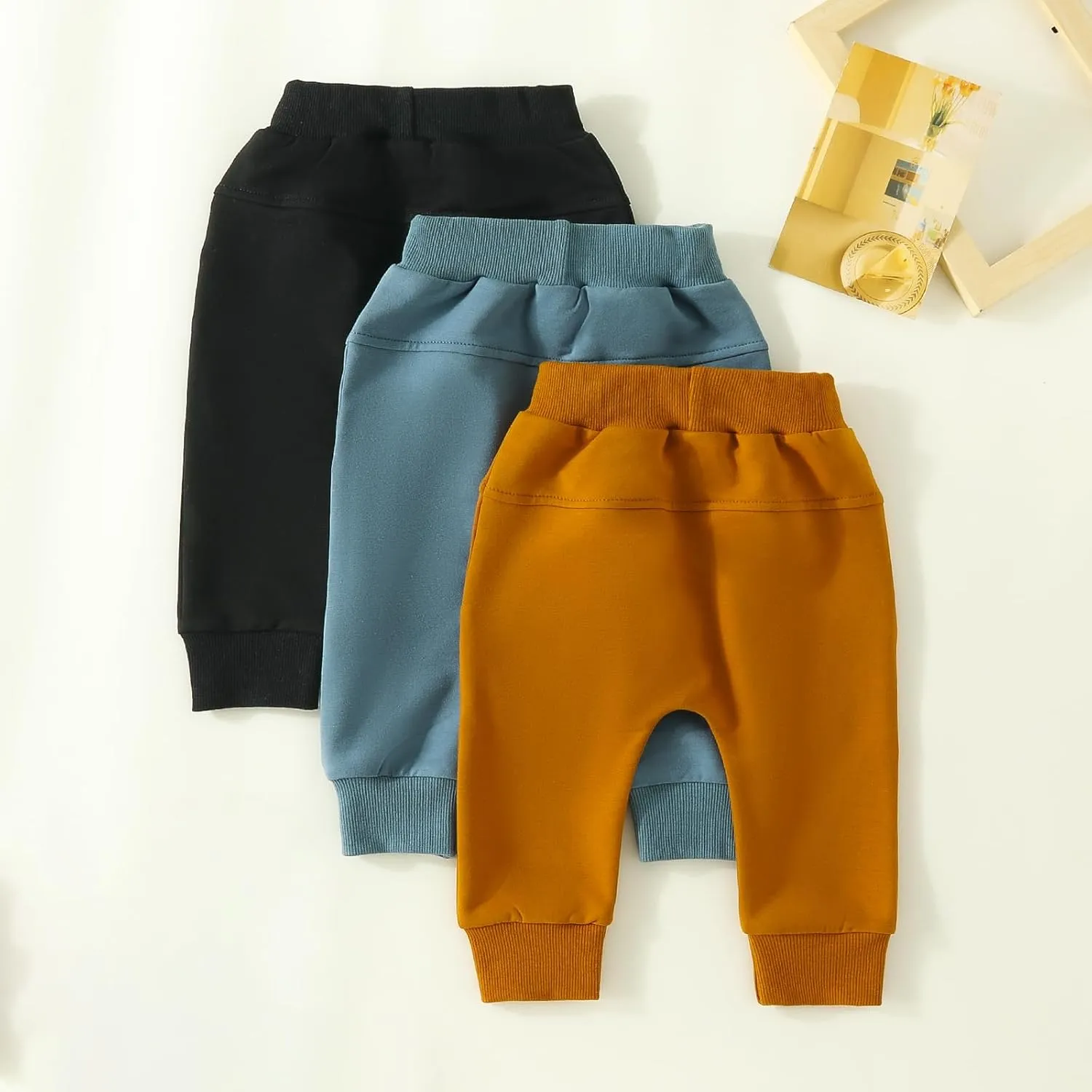 Bagilaanoe Toddler Baby Boy Shorts Summer Solid Plain Shorts Bloomers Casual Elastic Waist Jogger Shorts Bottoms