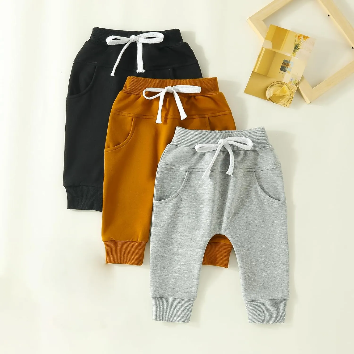 Bagilaanoe Toddler Baby Boy Shorts Summer Solid Plain Shorts Bloomers Casual Elastic Waist Jogger Shorts Bottoms