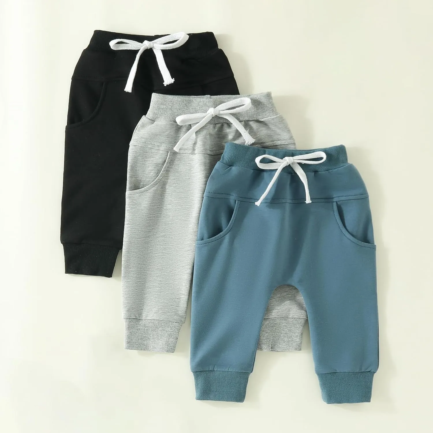 Bagilaanoe Toddler Baby Boy Shorts Summer Solid Plain Shorts Bloomers Casual Elastic Waist Jogger Shorts Bottoms