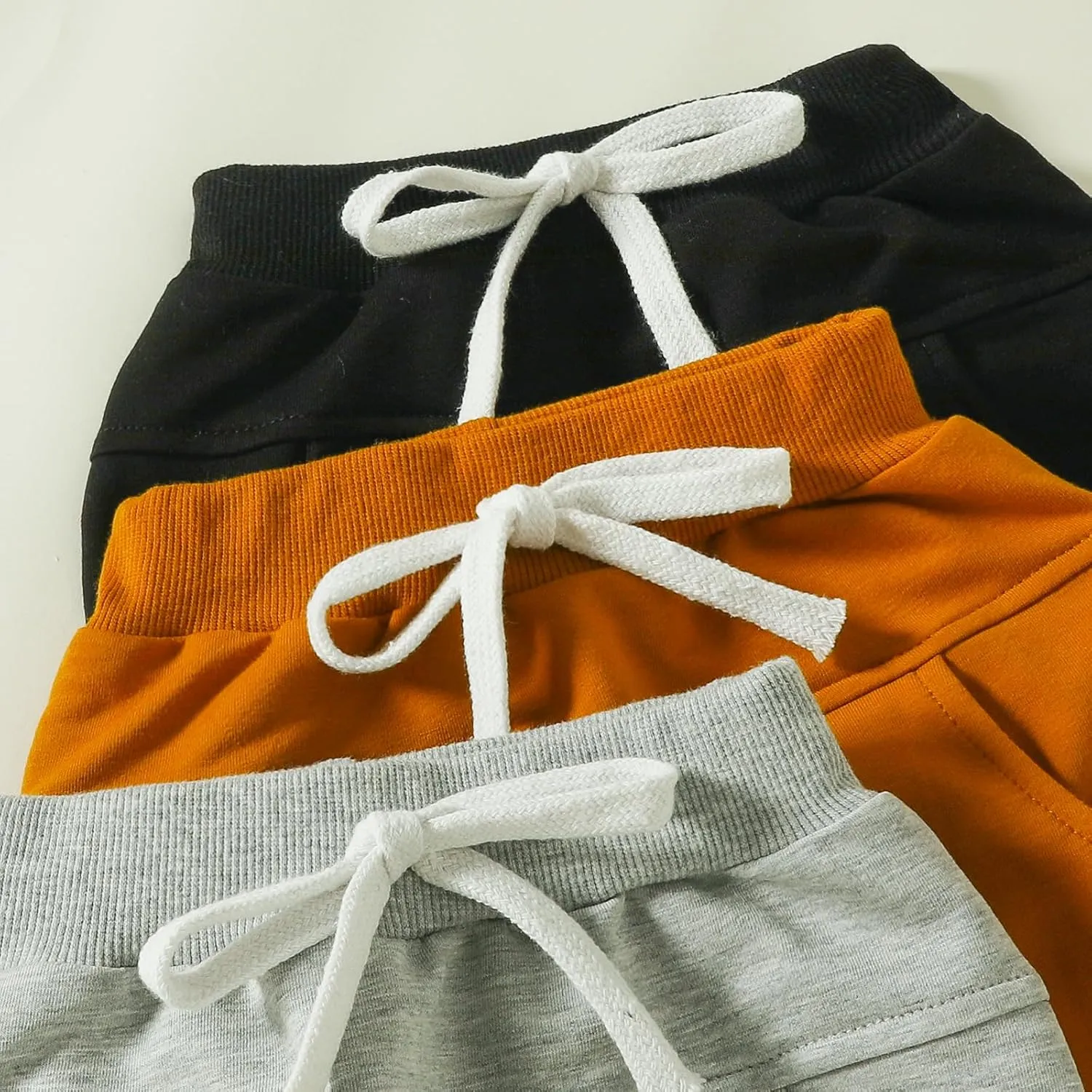 Bagilaanoe Toddler Baby Boy Shorts Summer Solid Plain Shorts Bloomers Casual Elastic Waist Jogger Shorts Bottoms