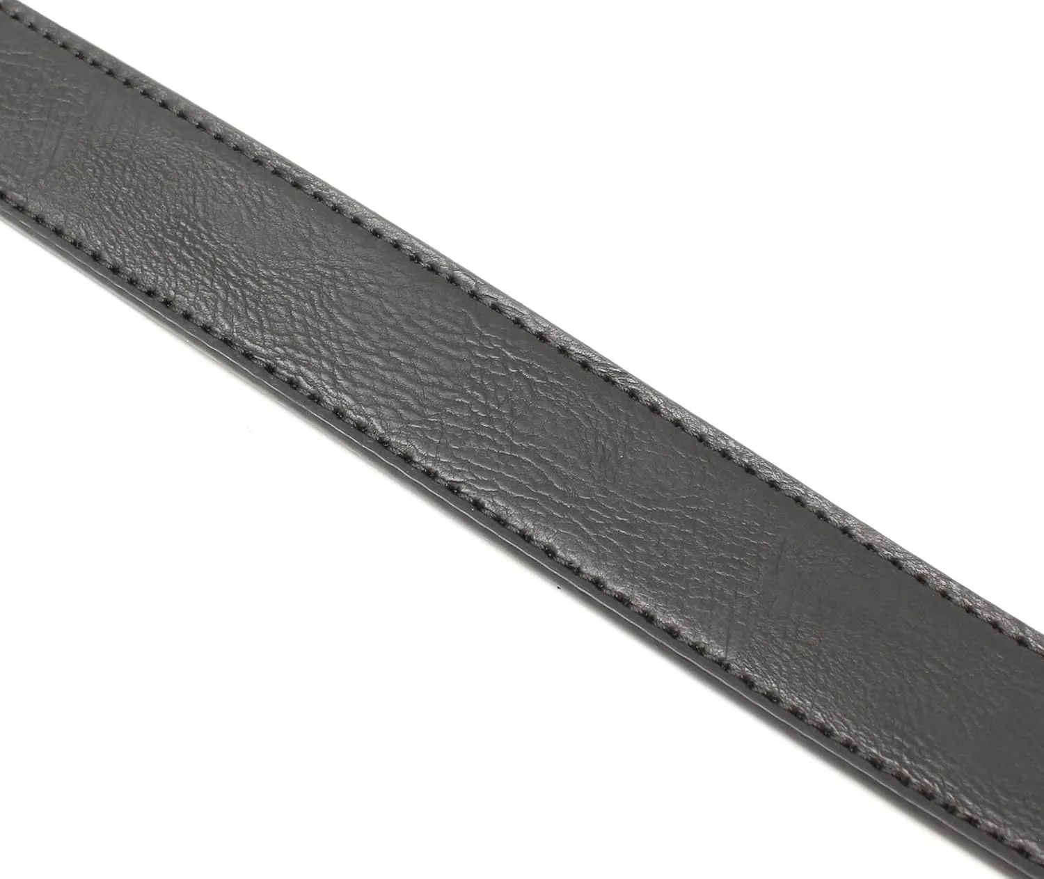 BC Belts Womens Thin Leather Belt Strap with Vintage Distressed Texture 1.25" Wide with Snaps