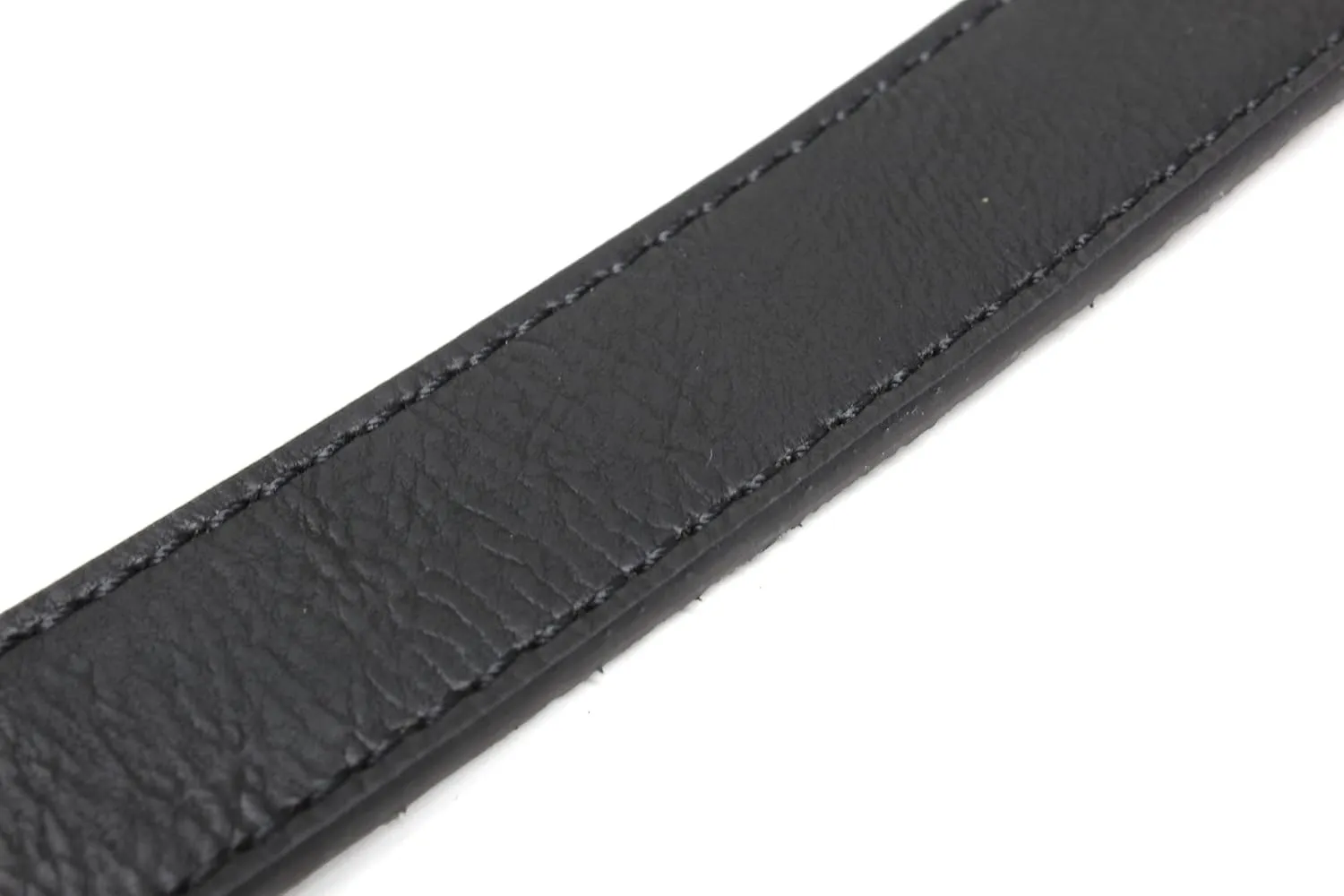 BC Belts Womens Thin Leather Belt Strap with Vintage Distressed Texture 1" Wide with Snaps
