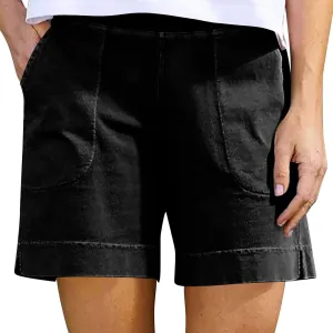 Bermuda Shorts for Women 2025 Summer Trendy Casual Comfy Relaxed Fit Long Shorts