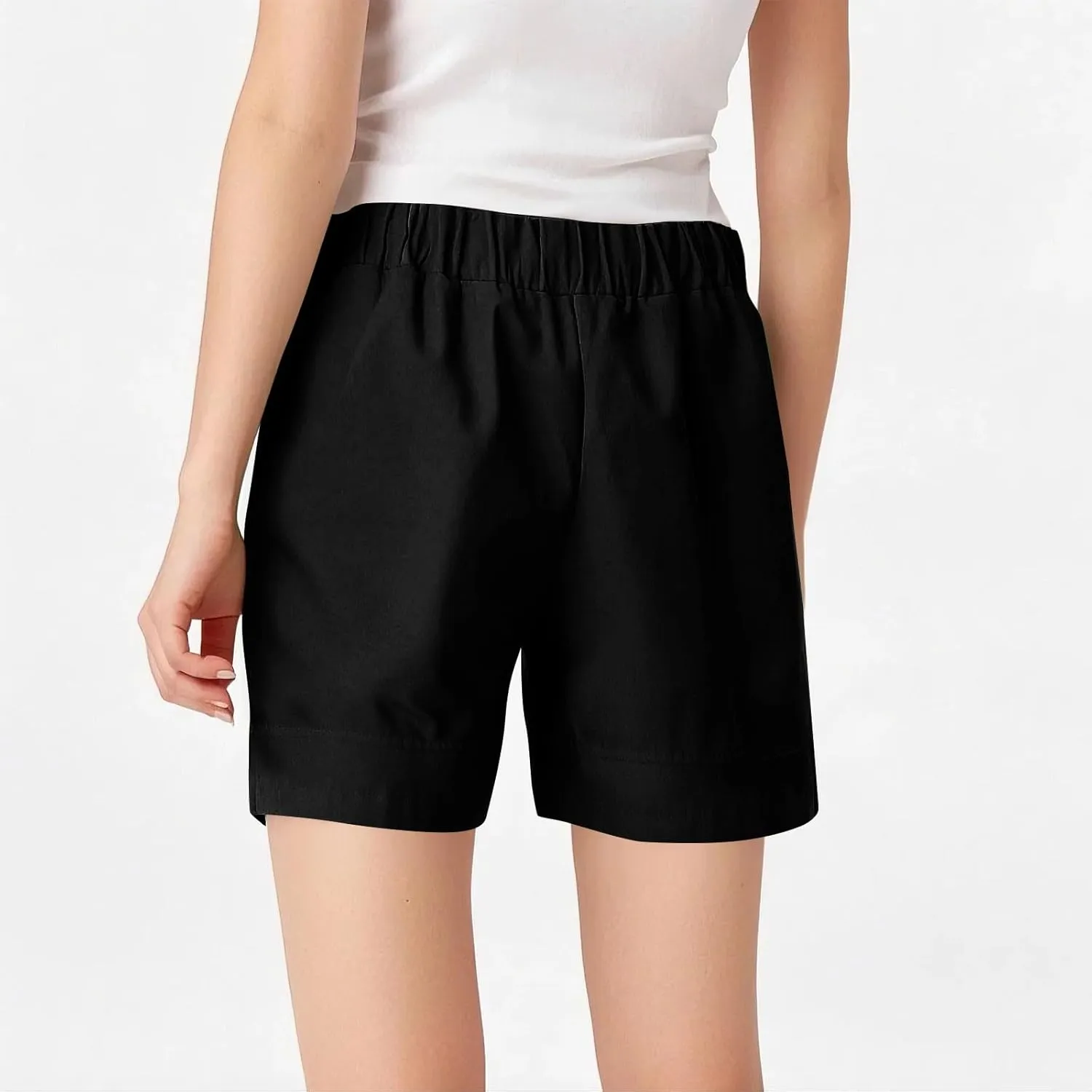 Bermuda Shorts for Women 2025 Summer Trendy Casual Comfy Relaxed Fit Long Shorts