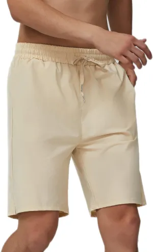 Blooming Jelly Men's Workout Shorts Waterproof Outdoor Hiking Shorts Quick Dry Drawstring Casual Shorts with Pockets