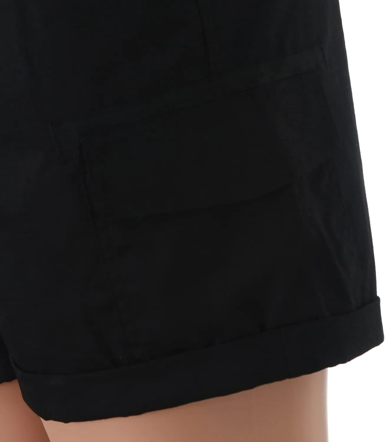 Cargo Shorts for Women Casual Summer Summer Pants Chino Shorts Lightweight Elastic Waist Athletic Shorts 2024
