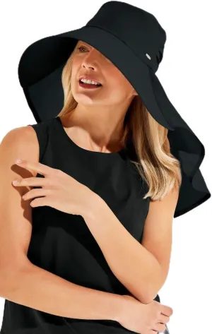 Coolibar UPF 50  Women's Anastasia Elegant Full Coverage Hat - Sun Protective