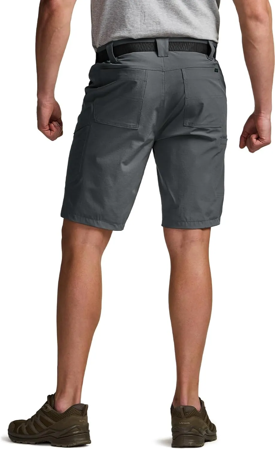 CQR Men's Hiking Cargo Shorts, Quick Dry Stretch Tactical Outdoor Shorts, Lightweight Camping Golf Shorts with Multi Pockets