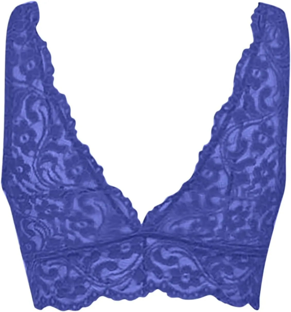 Deep V Lace Bralettes for Women Wireless Unpadded Bras Racerback Camisole Tops Basic Cami Strappy Everyday Bras