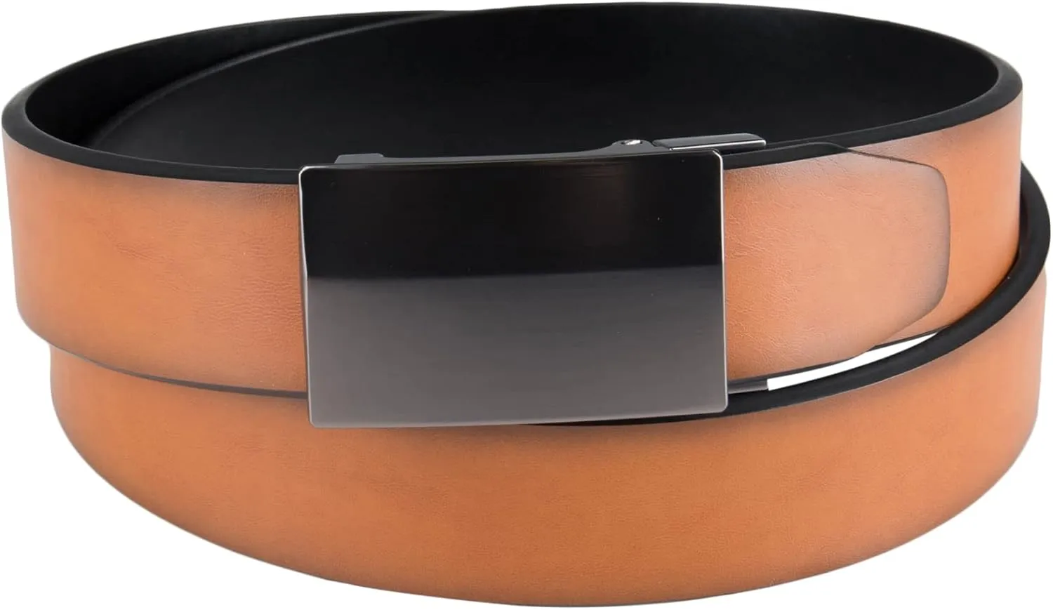 Dockers Men's Custom Fit Belts-with Track Pressure Locking Buckle Technology