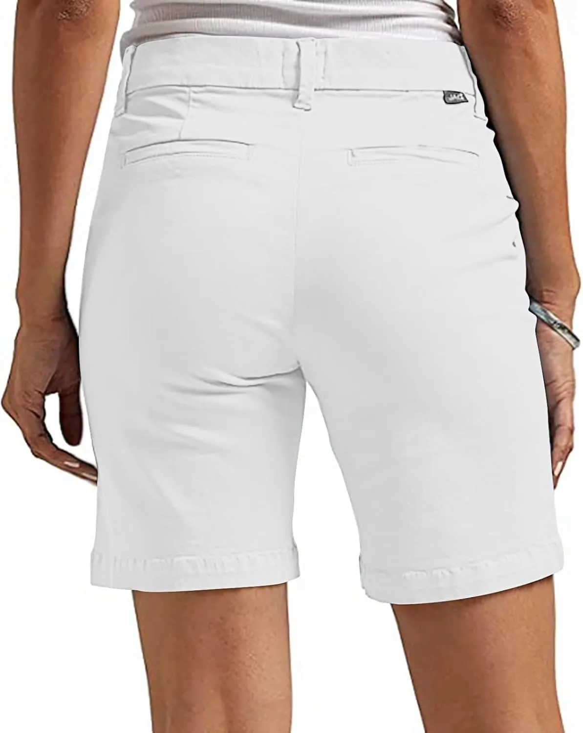 Generic Denim Shorts Women High Waisted Twill Stretch Jean Shorts Casual Summer Trendy Pull On Chinos Petite Lounge Shorts