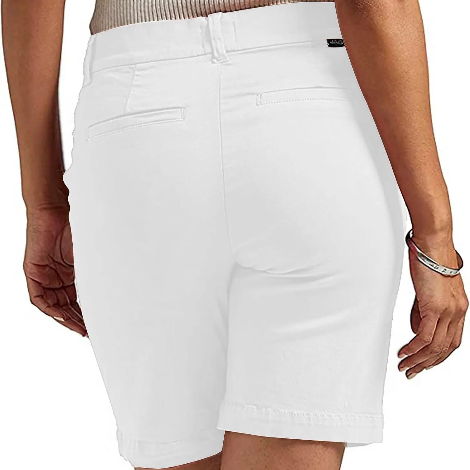 Generic Denim Shorts Women High Waisted Twill Stretch Jean Shorts Casual Summer Trendy Pull On Chinos Petite Lounge Shorts