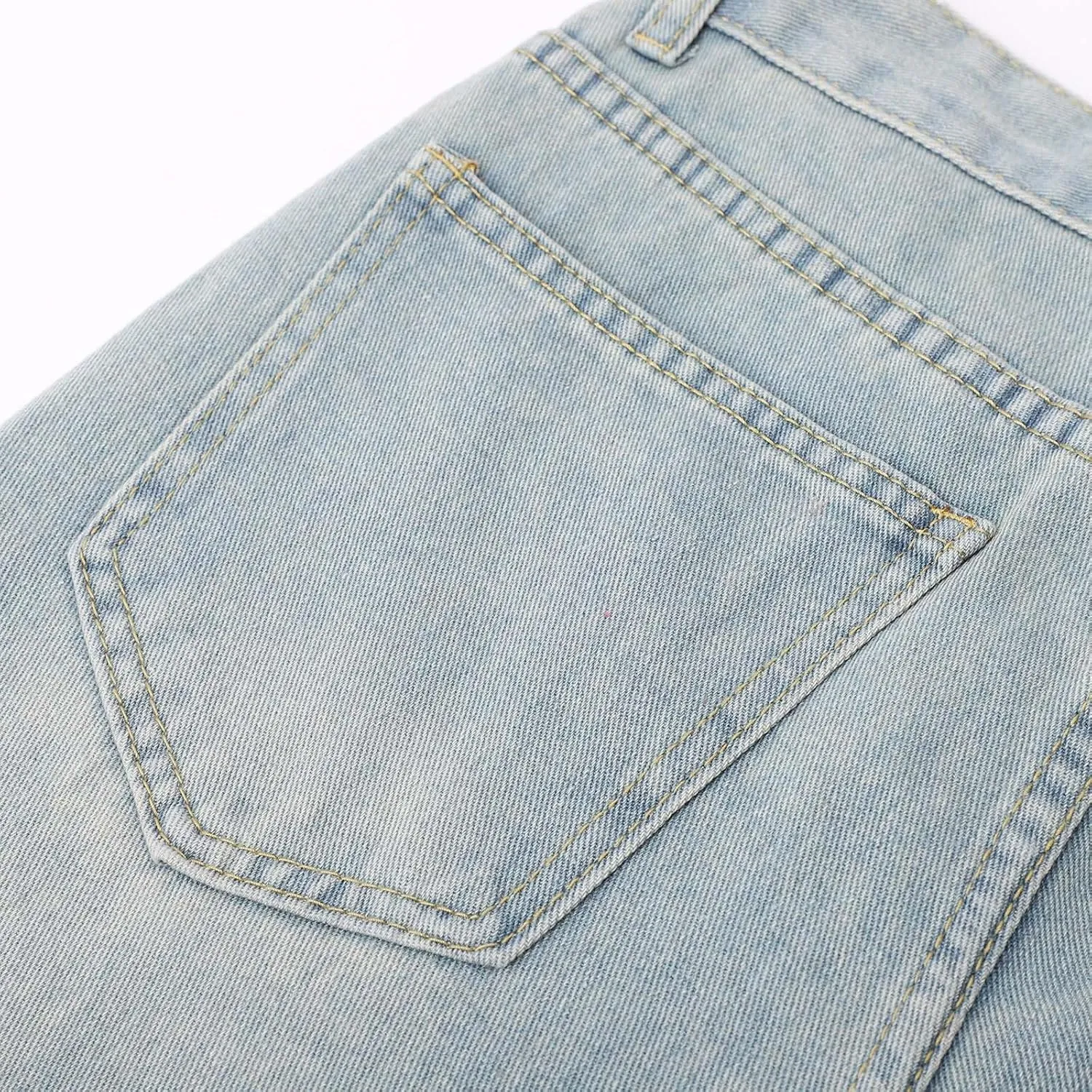 High Waisted Bell Bottom Jeans for Women Flare Jeans for Women Distressd Stretch Wide Leg Jeans