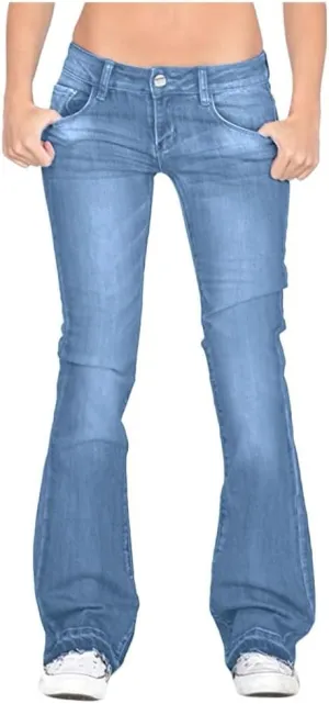Jeans for Women High Waist Jeans Mid Womens Poket Lace Denim Casual Women's Jeans Stretch Jeans for Women Jeans for