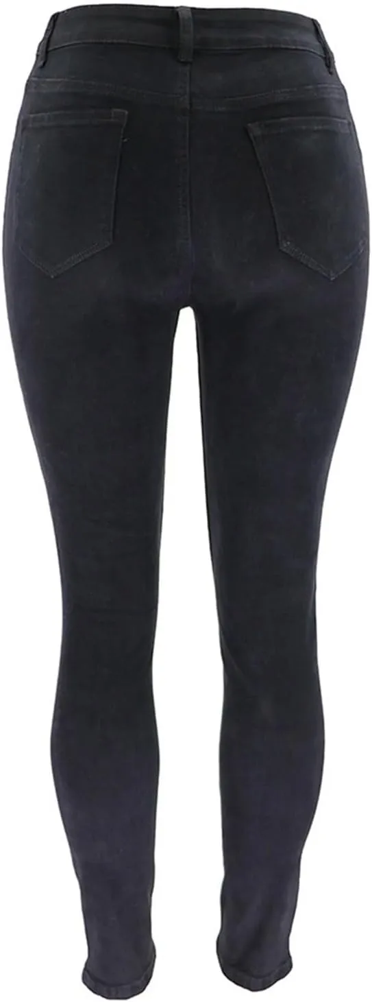 Jeans for Women Ripped Distressed High Waisted Mom Butt Lifting Bootcut Pants Skinny Casual 2024 Legging Petite Jeans