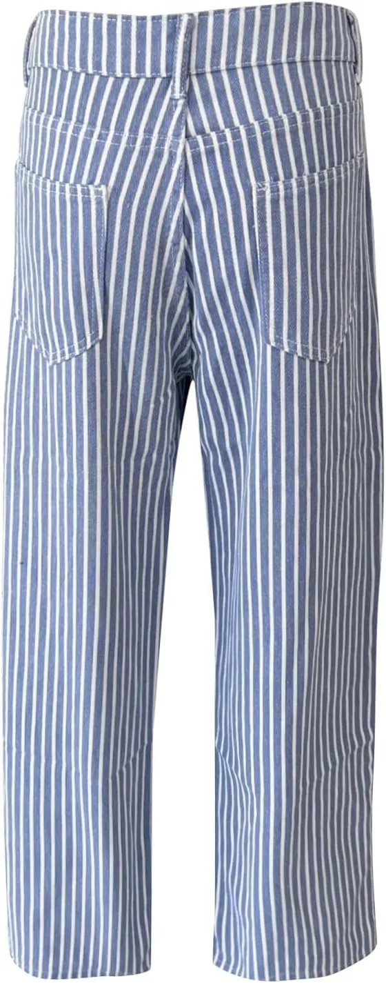 Jeans Women Cargo, Flare Jeans Petite Baggy High Waisted 2025 Trendy Wide Leg Summer Trousers Stretchy