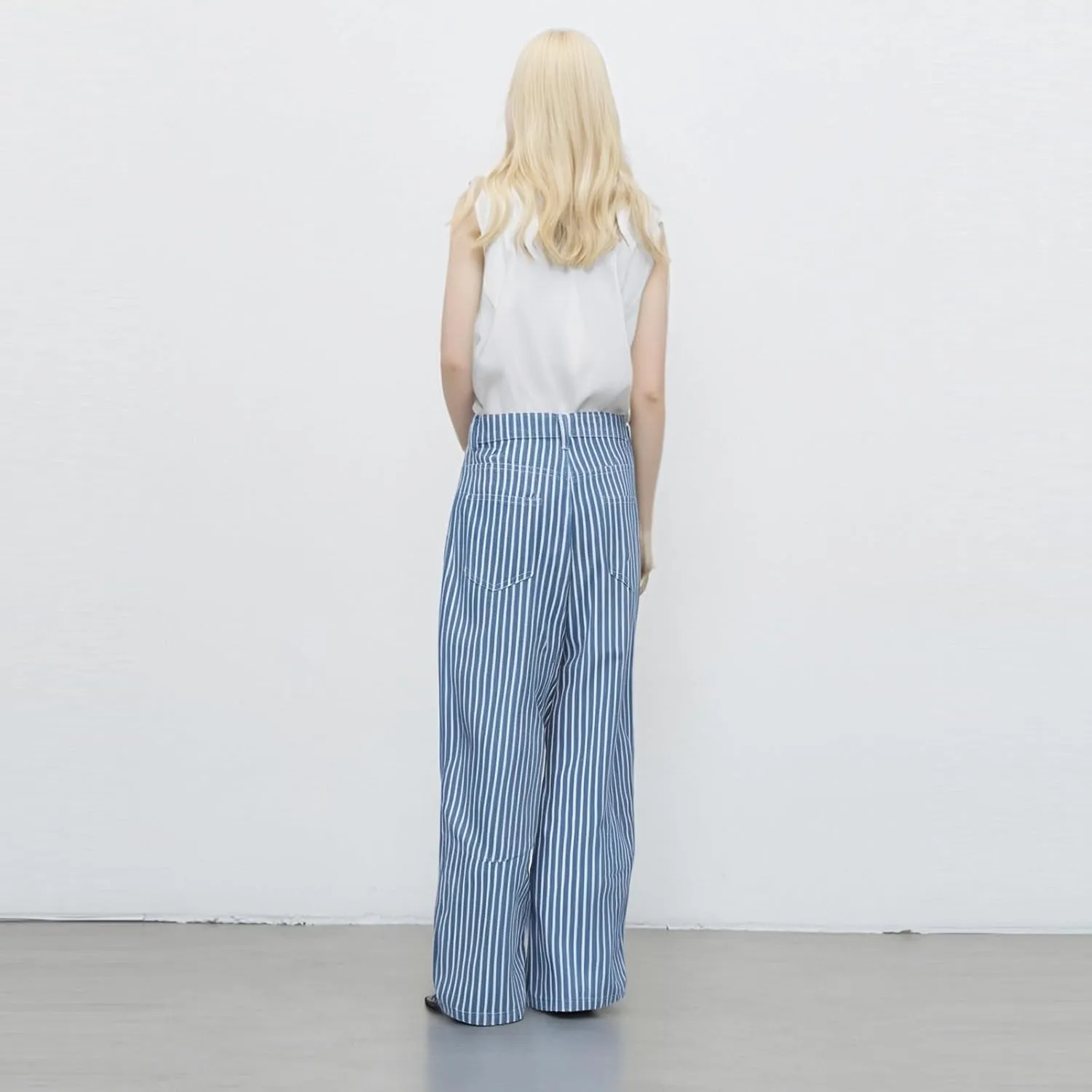 Jeans Women Cargo, Flare Jeans Petite Baggy High Waisted 2025 Trendy Wide Leg Summer Trousers Stretchy