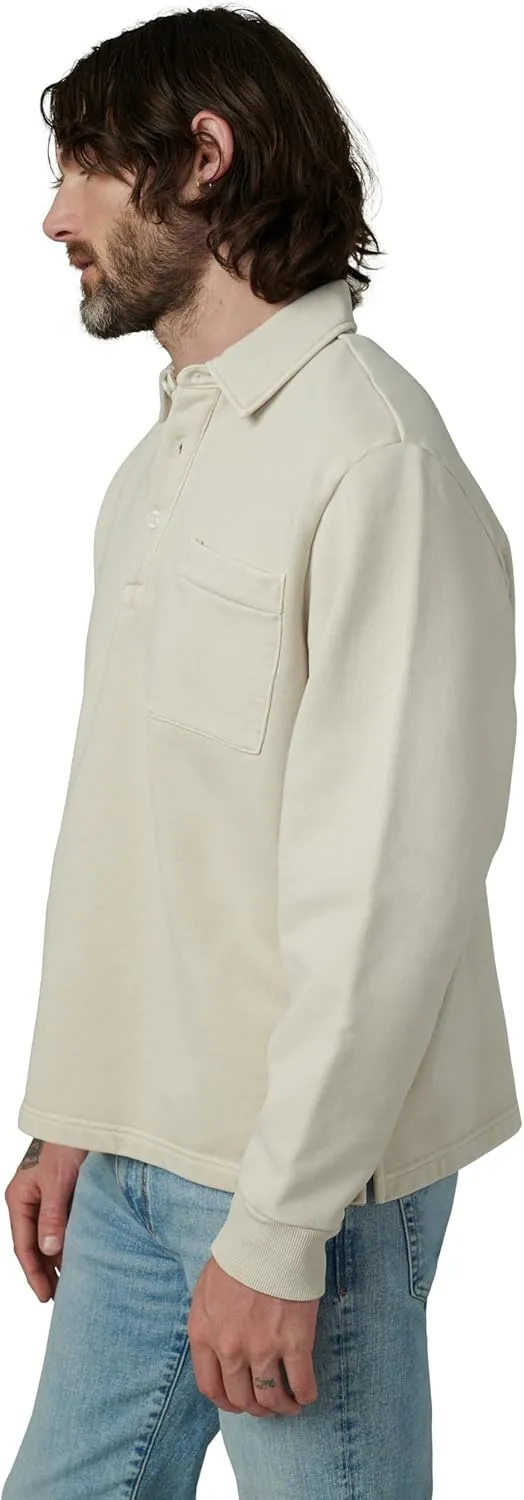 Joe's Jeans Men's Polo Long Sleeve Sweatshirt
