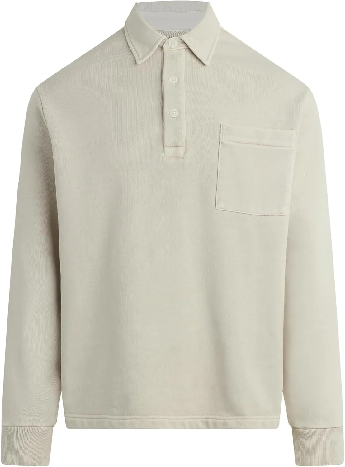 Joe's Jeans Men's Polo Long Sleeve Sweatshirt
