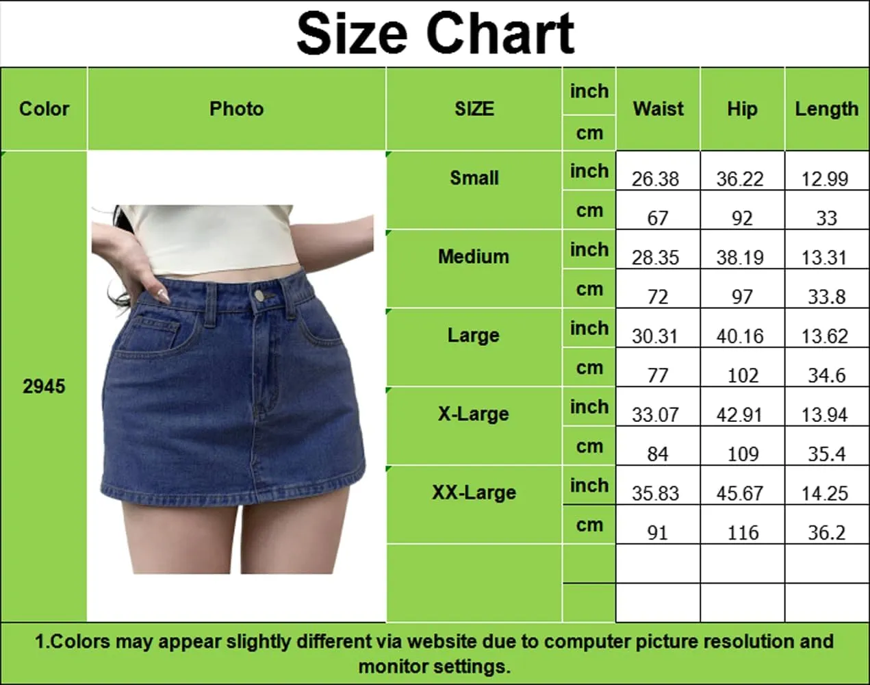 Lachmose Womens Crossover Jean Shorts - Stretch High Waisted Trendy Denim Shorts Curvy Casual Summer Clothes