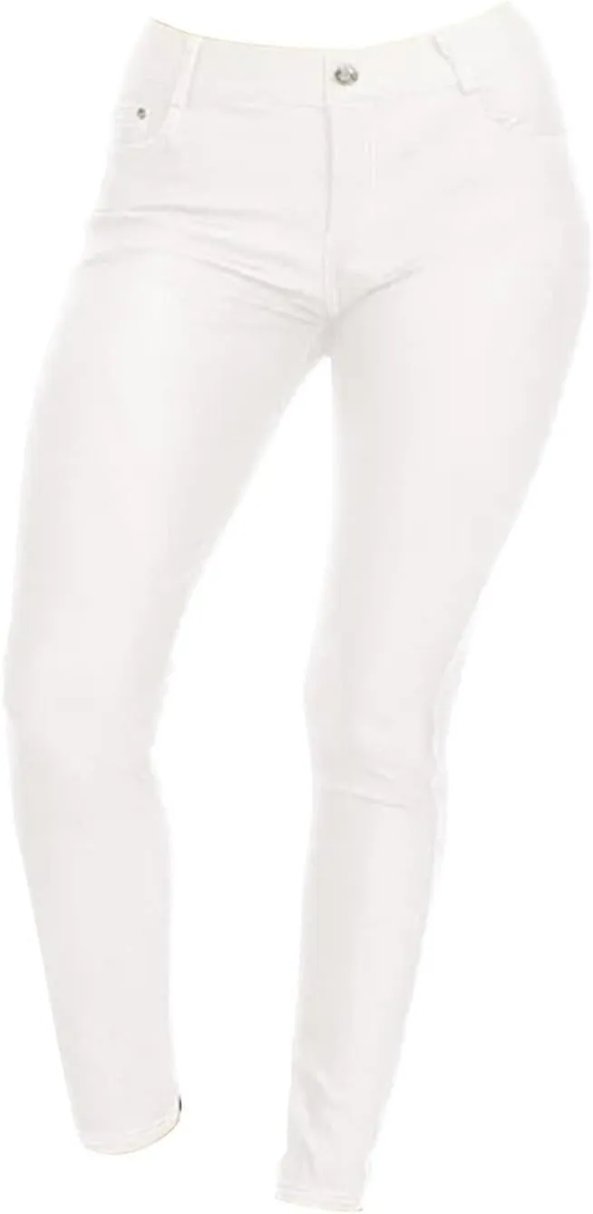 Loose Denim Pants Womens Denim Jeans Stretch Pencil Trousers Slim Long Pants High Waisted Stretchy Womens Jeans