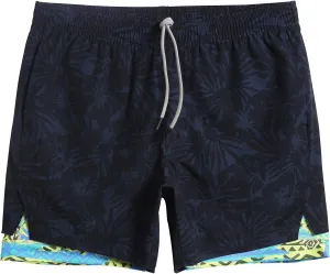 maamgic Mens Workout Shorts 2 in 1 Stretch 5" Gym Shorts Running Shorts with Compression Liner Zip Pocket