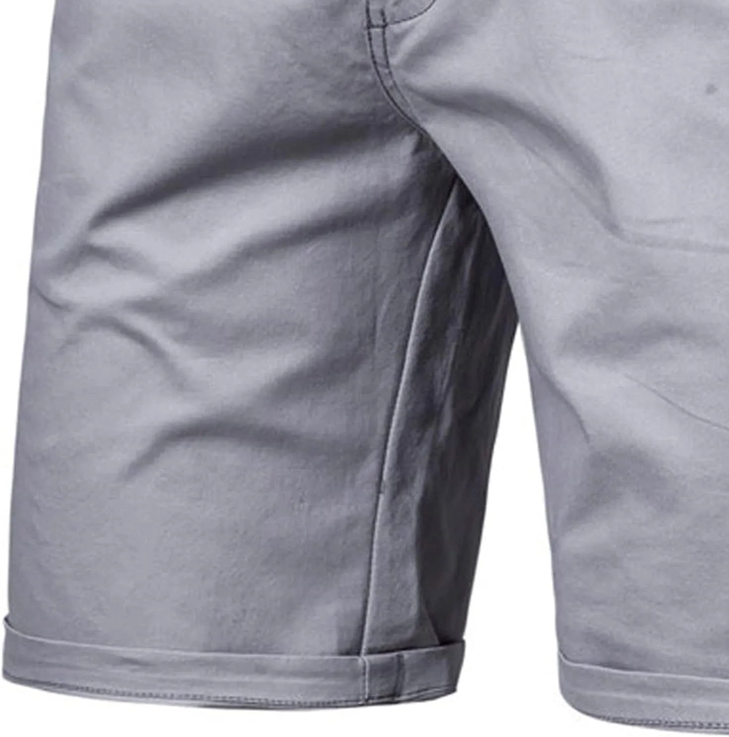Men Golf Shorts Lightweight Hybrid Casual Flat Front Dress Shorts Back Elastic Waist Chino Shorts Summer Business Work Shorts