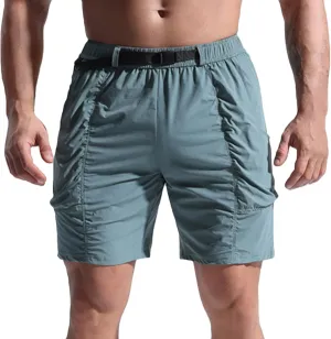 Men's Athletic Shorts Quick Dry Workout Gym Shorts Mens Running Shorts Summer Boys Casual Beach Shorts Breathable Fit