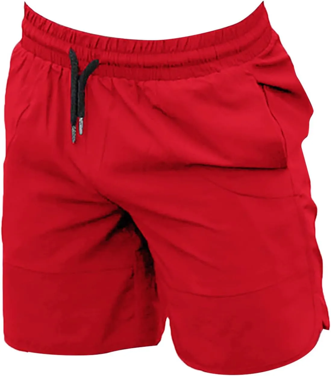 Men's Gym Workout Shorts 7 Inch Quick Dry Casual Athletic Shorts Lightweight Running Bodybuilding Shorts with Pockets