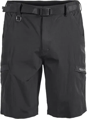 Men's Hiking Shorts Quick Dry Lightweight Outdoor Sports Hiking Shorts Stretch Quick Dry Shorts with Pockets (XX-Large, Black)
