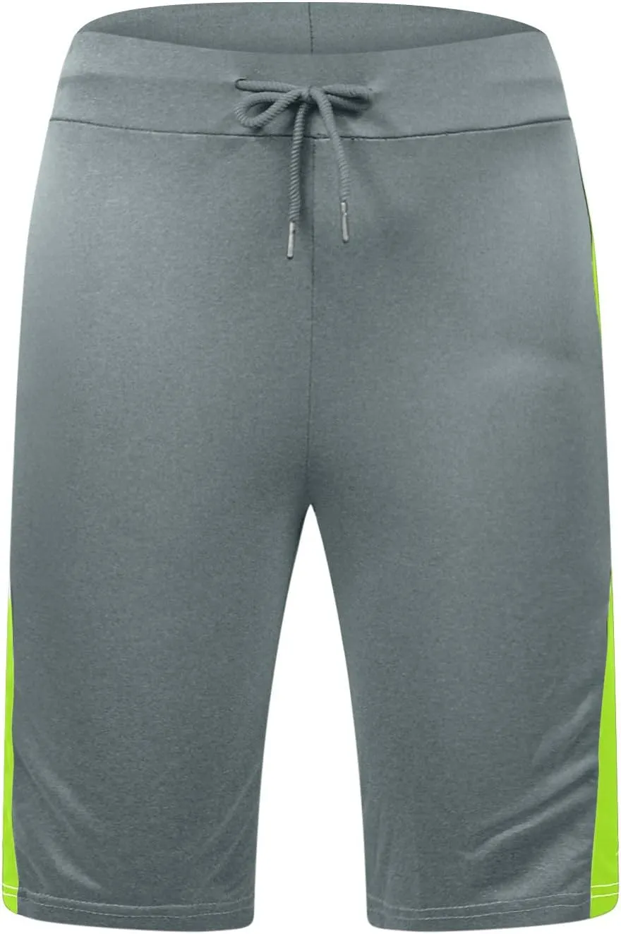 Men's Running Shorts Lightweight Loose Fitness Shorts Casual Quick Dry Workout Gym Athletic Shorts with Pockets