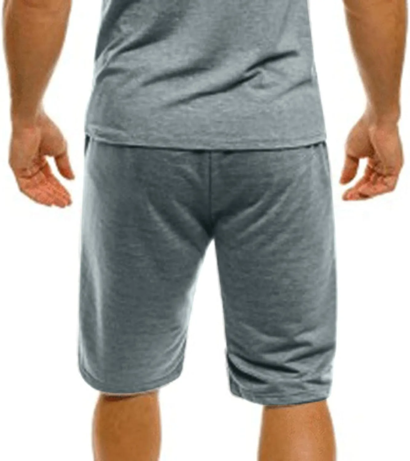 Men's Running Shorts Lightweight Loose Fitness Shorts Casual Quick Dry Workout Gym Athletic Shorts with Pockets