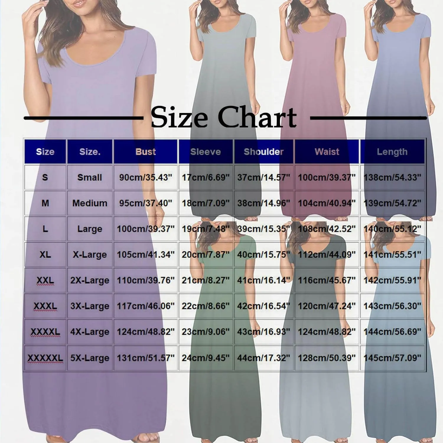 Plus Size Sundresses for Women Short Sleeve Maxi House Dress Soft Comfy Nightgowns Loose Flowy Beach Vacation Dress