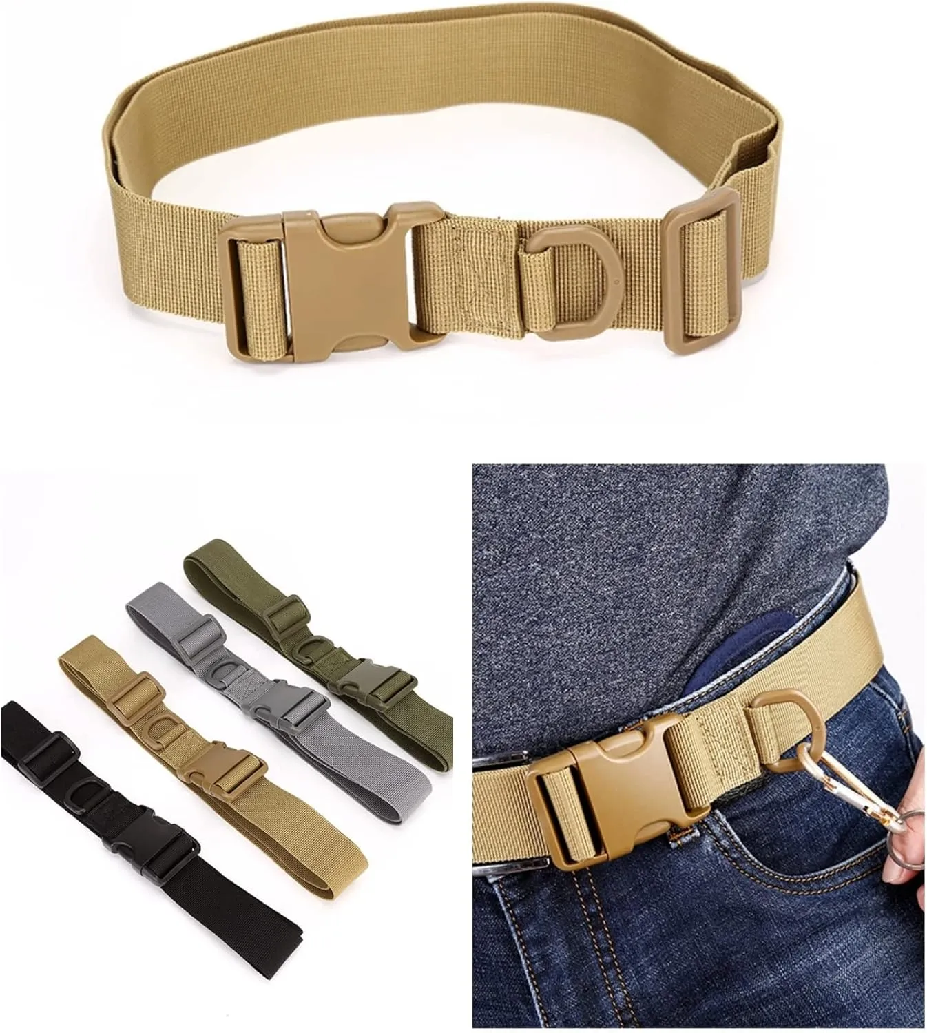 Quick Releases Tactical Polyester belts, Outdoor Sports, And Mountaineering Polyester belts.