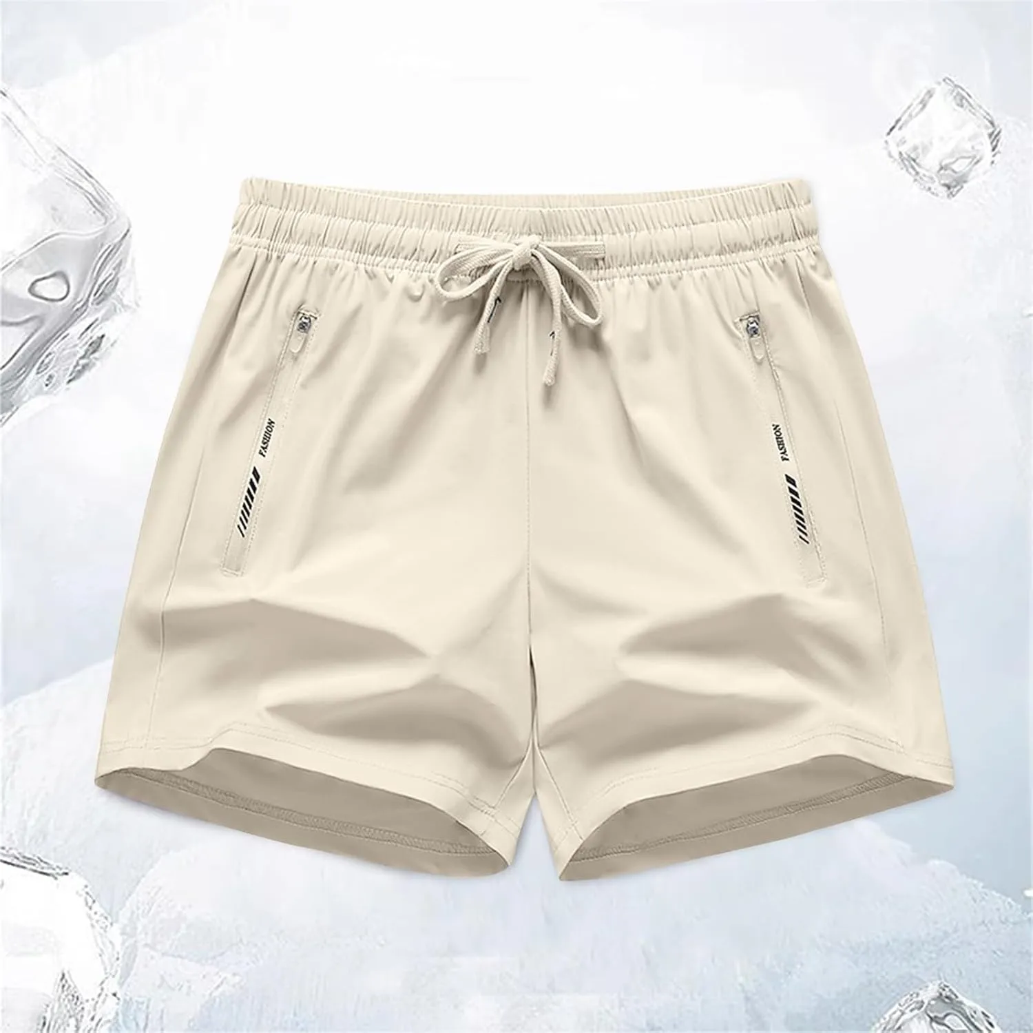 Running Shorts for Women Casual Summer Drawstring Beeswan Stretch Shorts Baggy Quick Dry Hiking Shorts with Pockets