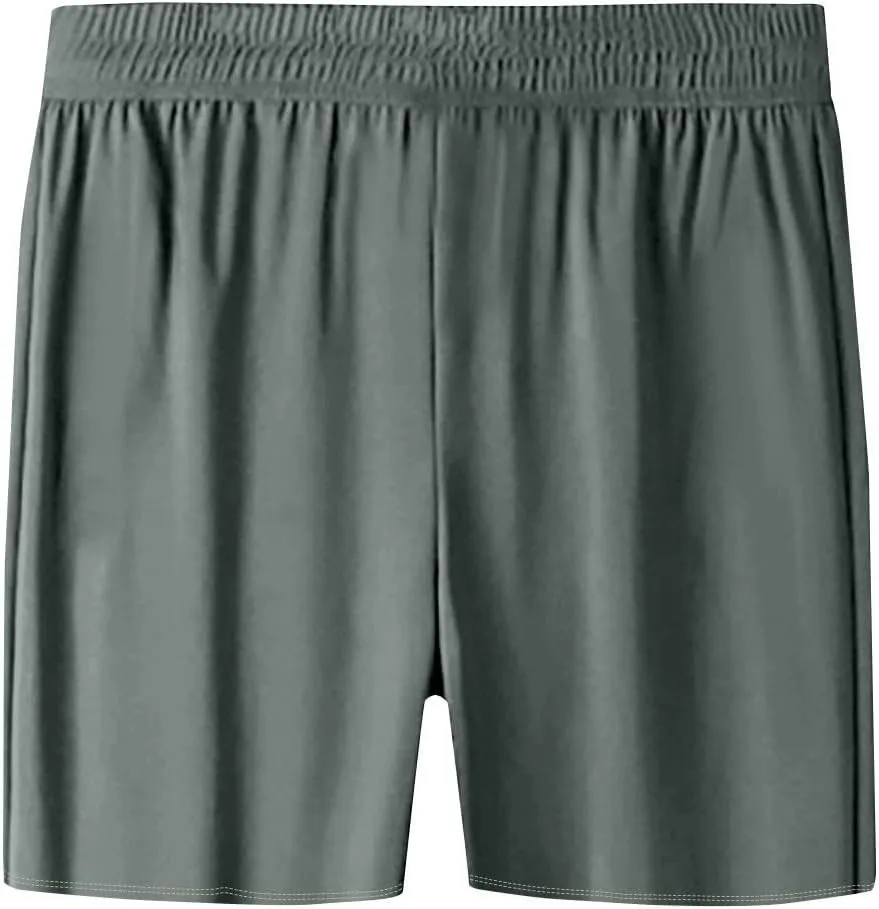 Running Shorts for Women Casual Summer Drawstring Beeswan Stretch Shorts Baggy Quick Dry Hiking Shorts with Pockets