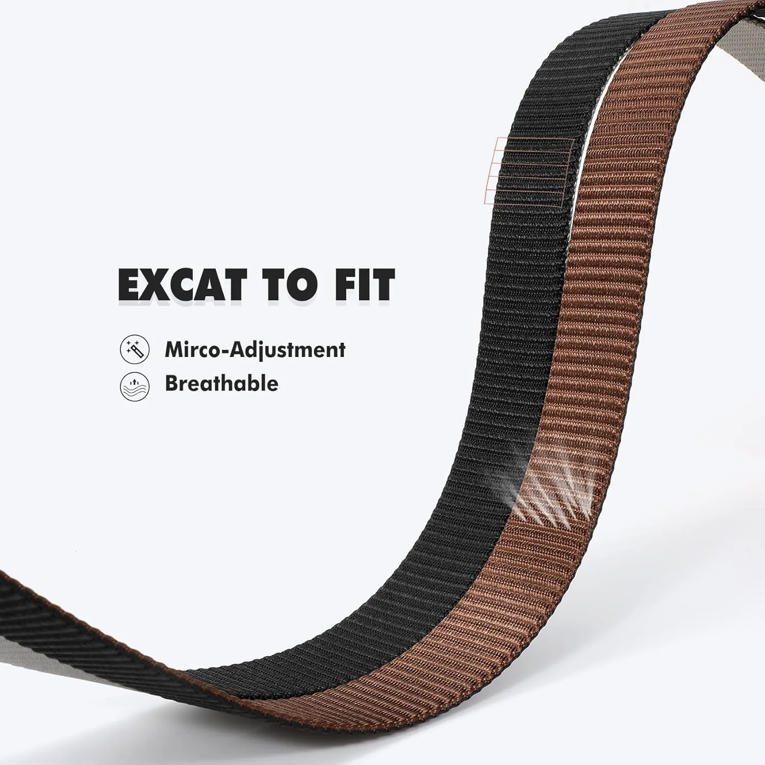 SANSTHS 2 Pack Mens Belts Golf Belt, Tactical Work Belt Web Nylon Ratchet Belts for Men