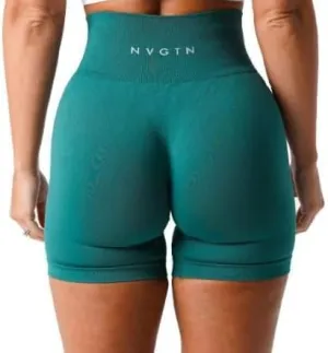 Seamless Sculpting and Compression High-Waist Yoga Shorts